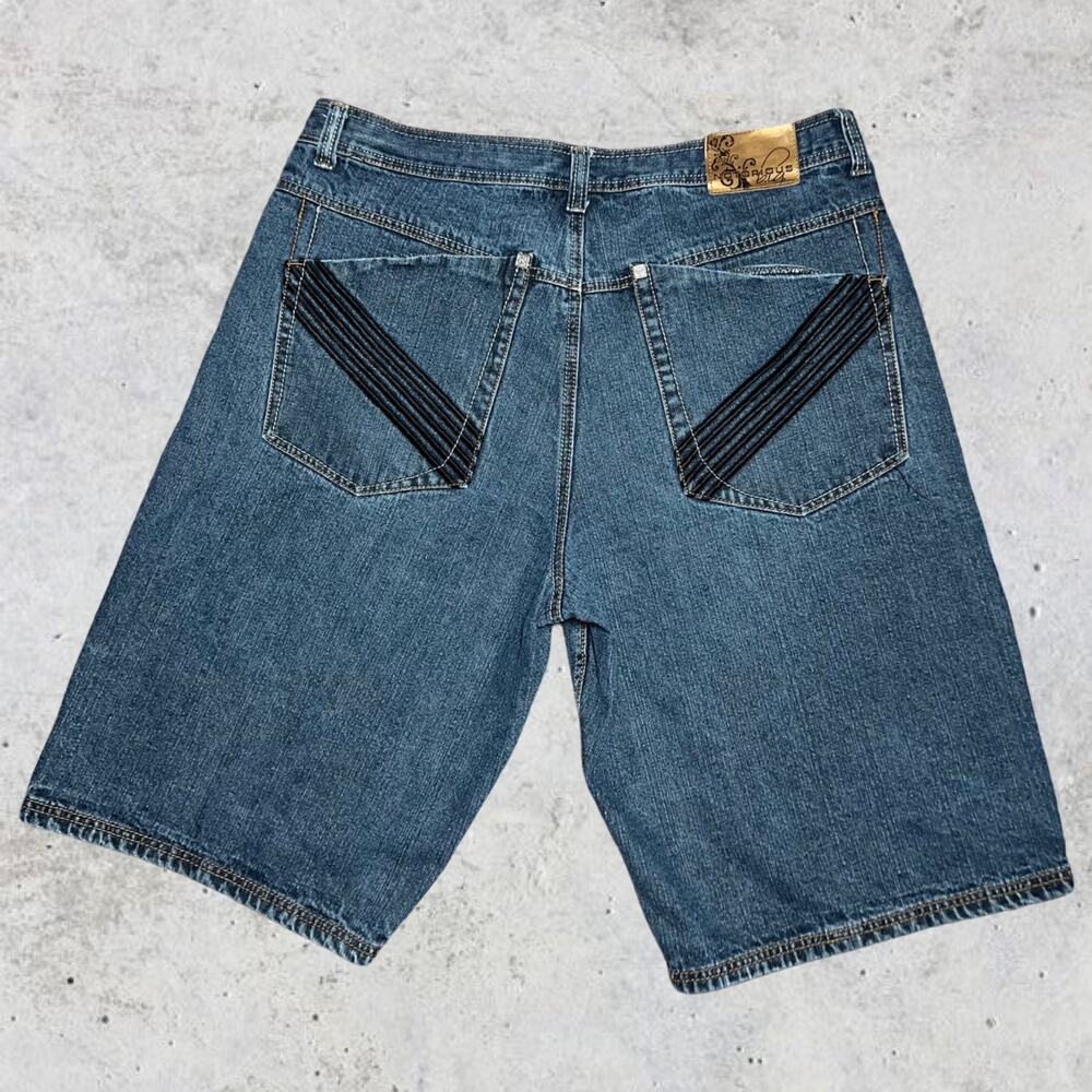 Vintage Y2K Notorious B.I.G Jean Shorts 38
